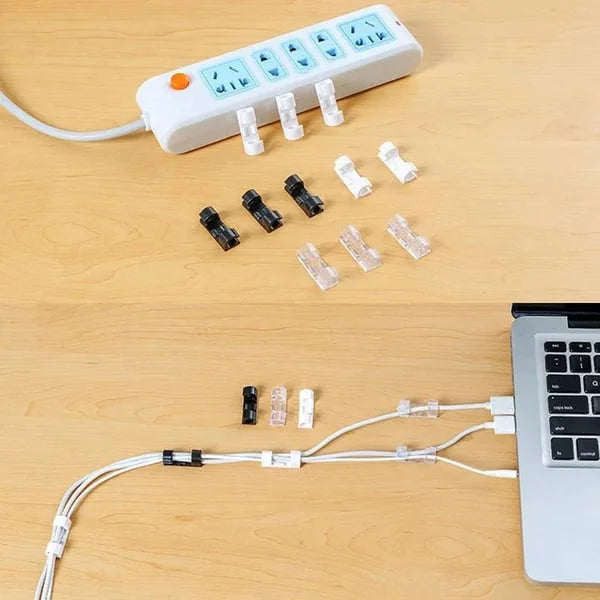 Self Adhesive Wires and Cables Organizer Clips