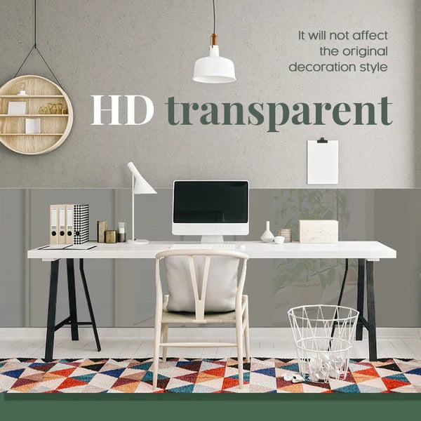 Self-Adhesive Transparent Electrostatic Wall Protection Film