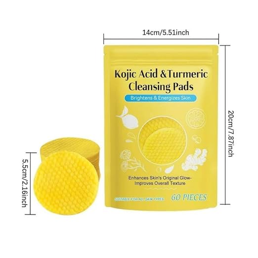 Turmeric & Kojic Acid Face Cleansing Pads