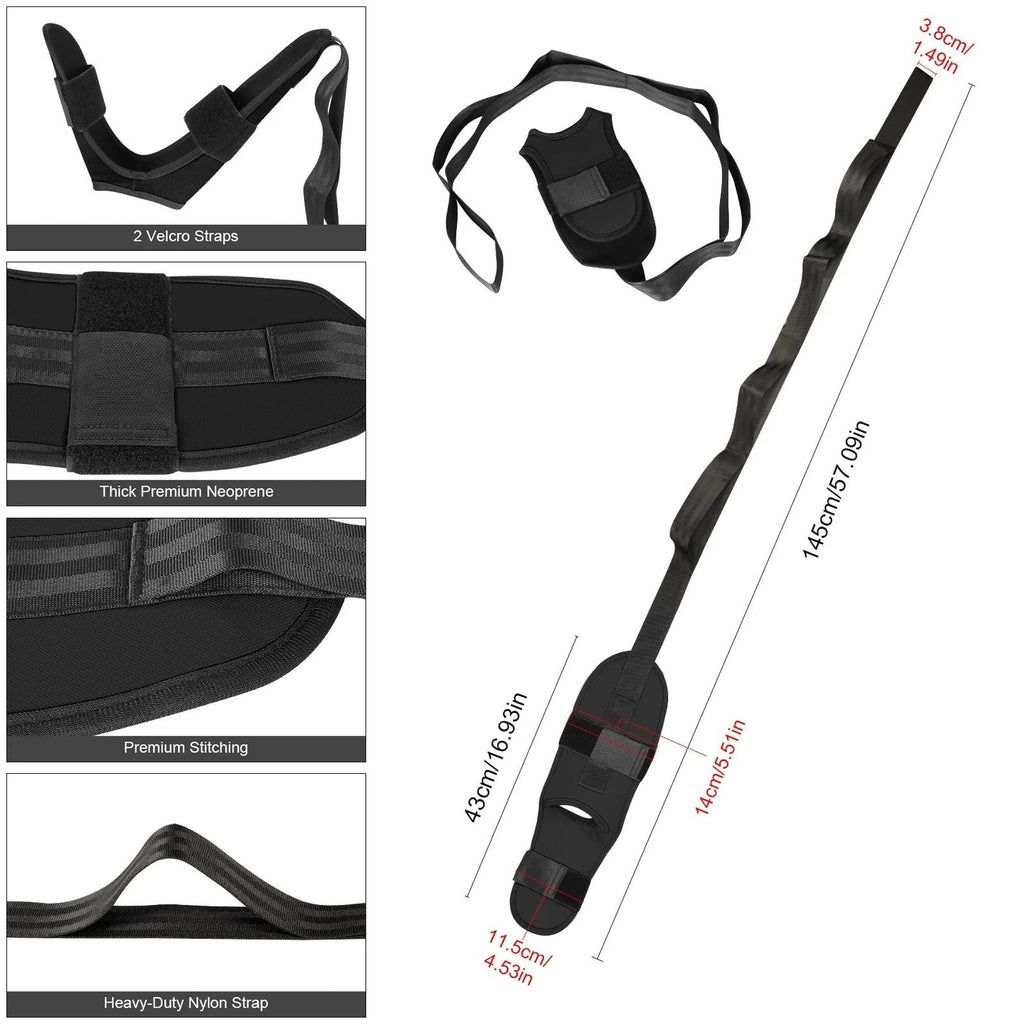 MULTIFUNCTIONAL YOGA LEG STRETCHER BELT