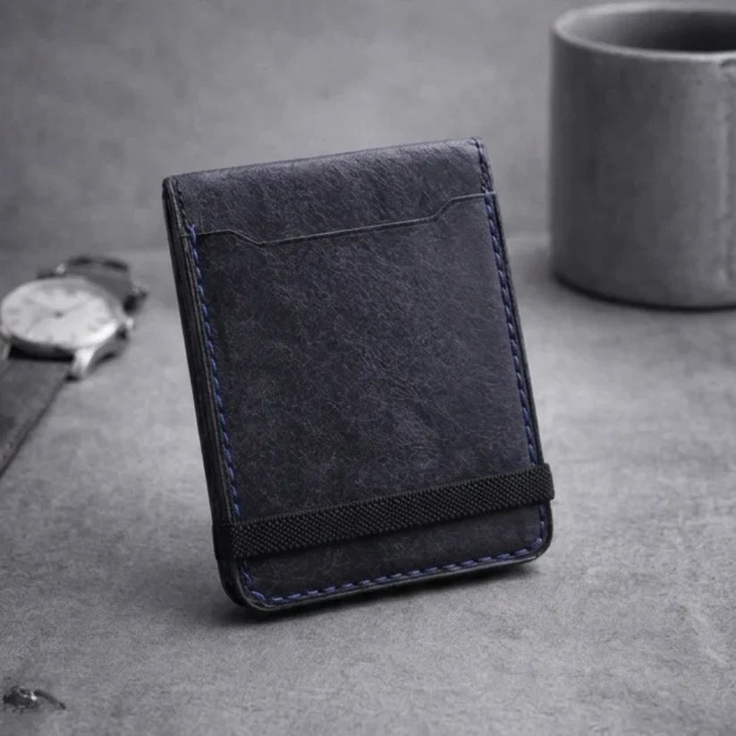 Multipurpose Premium Leather Money Clip Wallet with Card holders