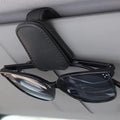 Universal Car Visor Leather Sunglass Holder