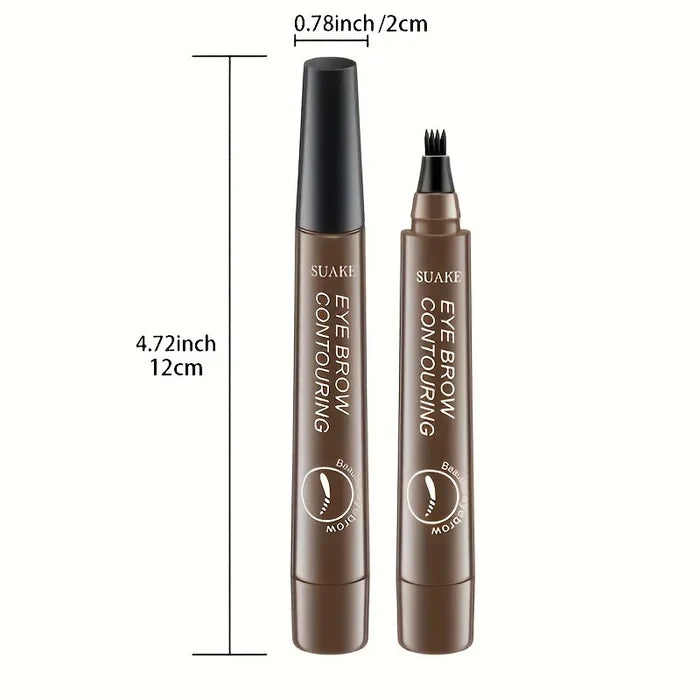 Waterproof 4 Points Long Lasting Eyebrow Pen