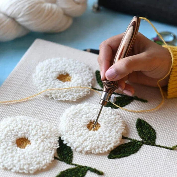 First Stitch鈩� 鈥� Beginner Punch Needle Kit for Kids & Teens