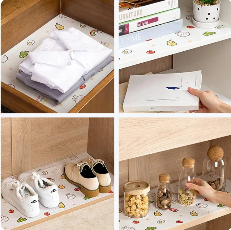 Anti Slip Kitchen and Drawer Decorative Mat Roll