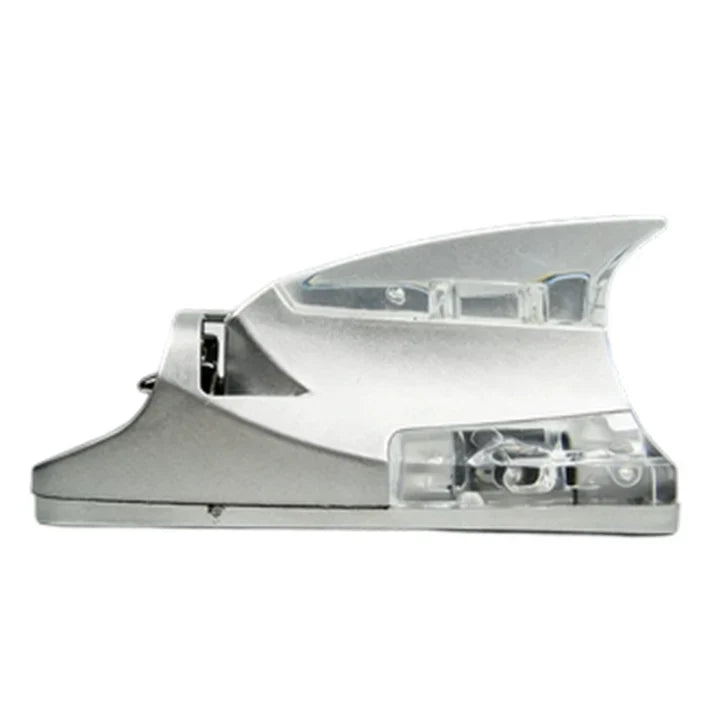 Wind Powered LED Shark Fin Car Roof Antenna